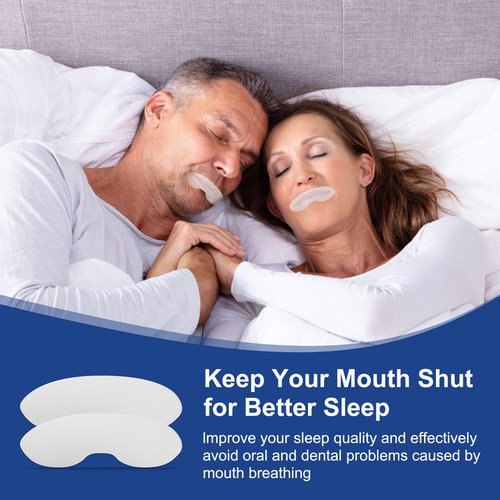 Sleep Strips, Cinta Para Dormir Y Boca, Para Detener Los Ron