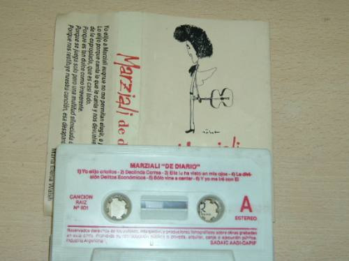 Marziali De Diario Cassette Argentino Original