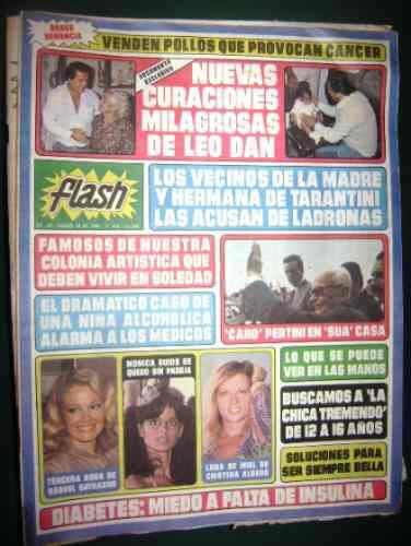 Revista Flash 250 Leo Dan Pertini Gardel Cristina Albero