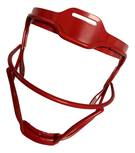 Máscara De Bateo De Softbol Protectores Faciales Rojo Par