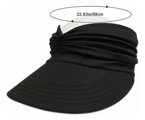 Sombrero Sol Mujer Uv Protección Gorra Deportiva De Playa