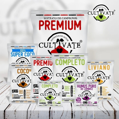 Imagen 10 de 10 de Sustrato Cultivate Premium 80 Lts Micorrizas Trichodermas
