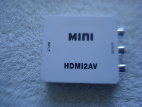 Conversor De Hdmi Para 3rca/ Av