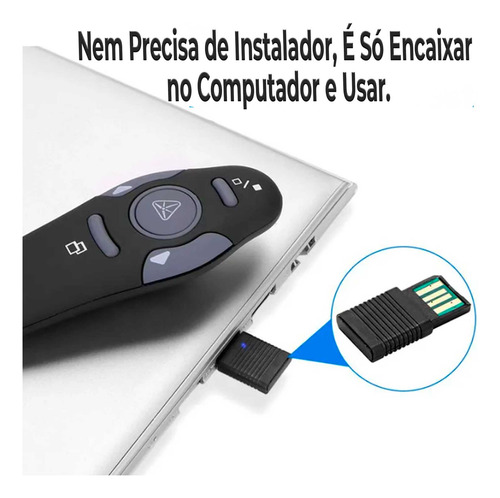 Laserpoint Apresentação Reuniões Power Point Ponteiro Nfe