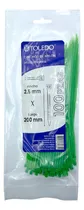 Comprar Cinchos De Nylon Verdes Toledo Dflv25200 2.5 X 200 Mm