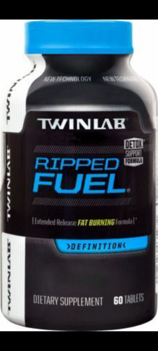 Ripped Fuel Twinlab !60 Cápsulas! Quemador Extremo! Usa!