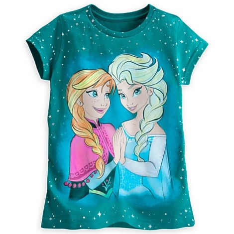 Frozen Elsa Y Anna Polo Niñas Disney. Talla 7/8