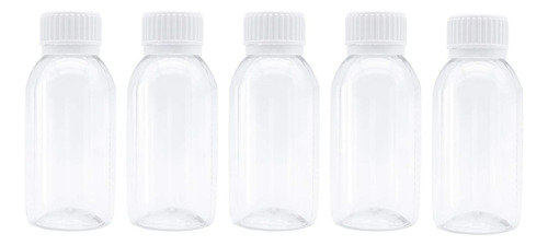 Trendbox - Lote De 5 Botellas De Plastico Duro (3.4 fl Oz, 3