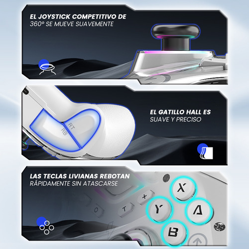 Xing Control Inalámbrico Gamepad Para Switch/pc Nintendo