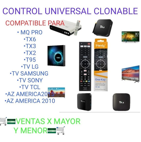 Controles Universal Learming Remote Clonables 