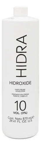 Peróxido En Crema Hidra 10 Volúmenes Hidroxide 850 Ml