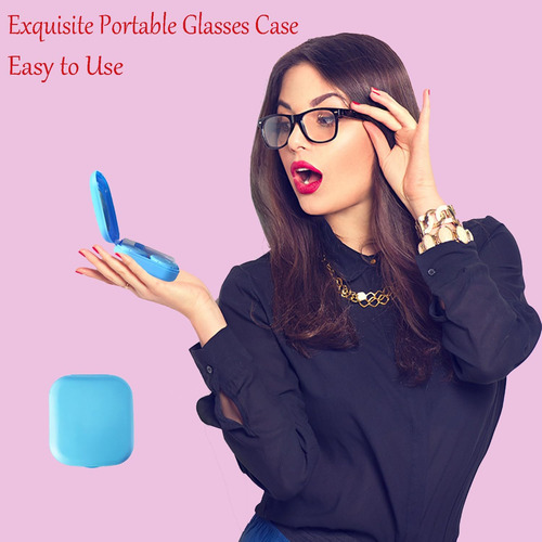 Juego De 4 Fundas Coloridas Para Lentes De Contacto Con Espe
