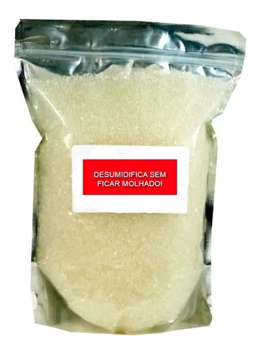 Imagem 2 de 2 de Silica Gel Tira Umidade A Granel Em Bag Hermetico De 1kg