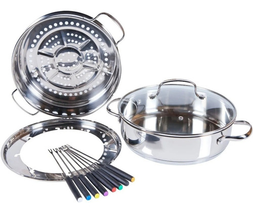 Vaporera Fondue Nuwave Ultimate Cook Set Nuevo/original