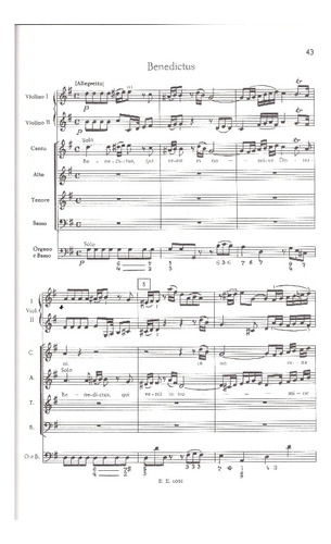 W.a. Mozart: Missa Brevis In D Major, K.194 (mini Score).
