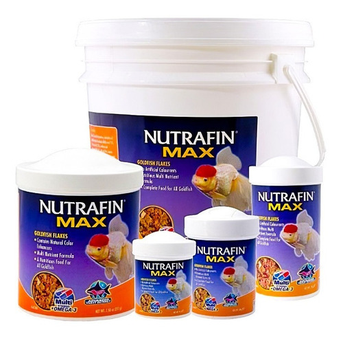 Nutrafin Max Alimento Premiun Para Peces Goldfish Escamas