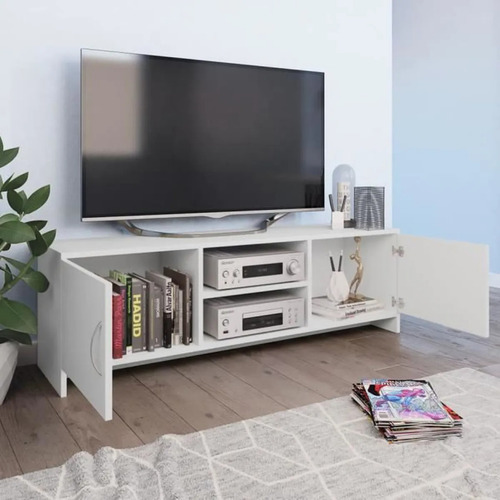 Imagen 4 de 4 de Mueble Tv Organizador Blanco