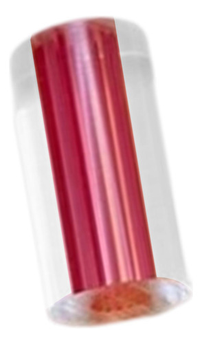 Ponteira De Taco De Bilhar De Acrílico Portátil, Vermelho