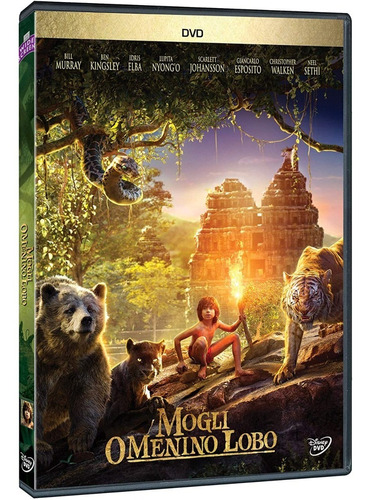 Dvd Mogli - O Menino Lobo (novo) 