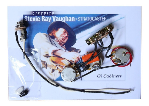 Circuito Stratocaster Stevie Ray Vaughan Linea Cts