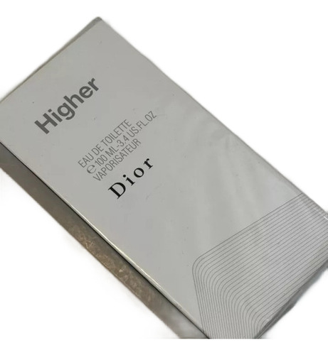 Perfume Higher Dior 100ml Edt-original - Vintage - Lacrado -com Selo Adipec