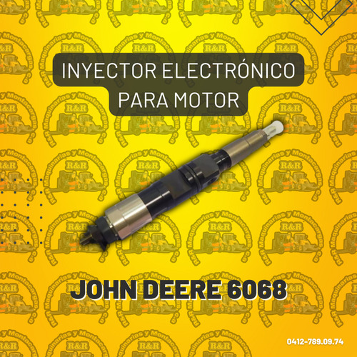 Inyector Electrónico Para Motor John Deere 6068