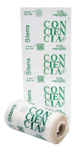 Bolsa De Arranque Biodegradable Compostable 15x30 300 U.
