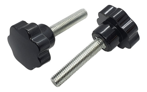 2 Pack Perilla Niveladora Con Tornillo M10 X 70 Mm