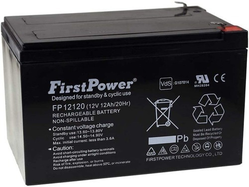 Batería Seca 12v - 12a First Power