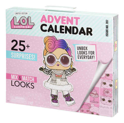 L.o.l. Surprise! Calendario De Adviento Con Más De 25 Sorp.