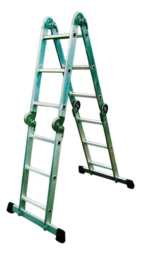 comprar Escalera Aluminio Multipropósito 3x4 Peldaños Altura 3,4 Mts