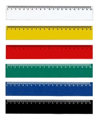 Régua 20 Cm Com Logo A 1 Cor 1000 Pçs