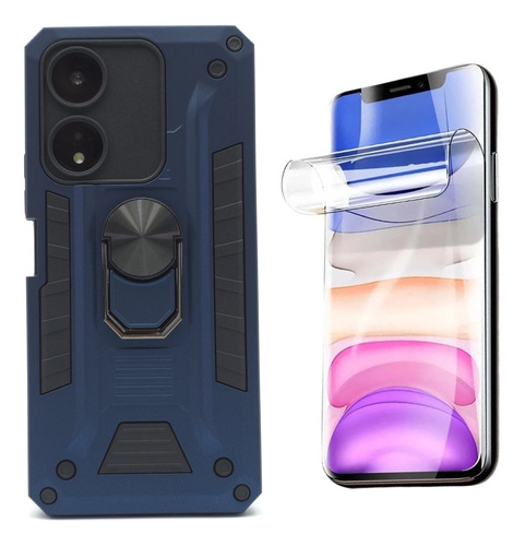 Funda + Mica Para Honor X5 Plus Protector Case Uso Rudo