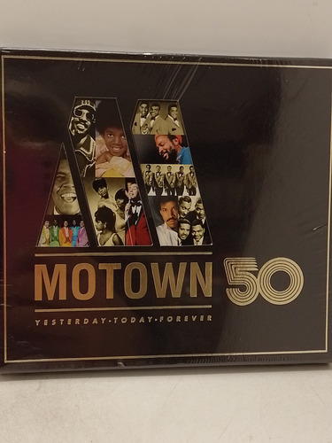 Motown 50 Cd X3 Nuevo 