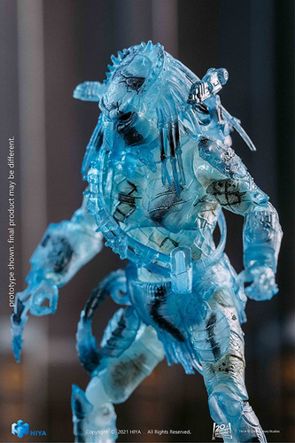 Avp Figures 1/18 Scale Active Camouflage Wolf Predator Exc