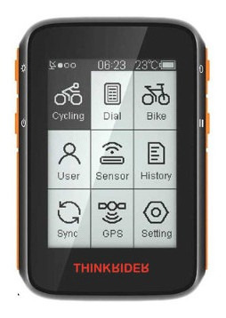 Ciclocomputador Thinkrider Bc200 Gps Diginet