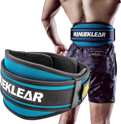 Cinturon Para Entrenamiento Con Pesas Azul-xl