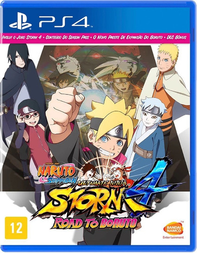 Naruto Shippuden Storm 4 Road To Boruto Ps4 Mídia Física