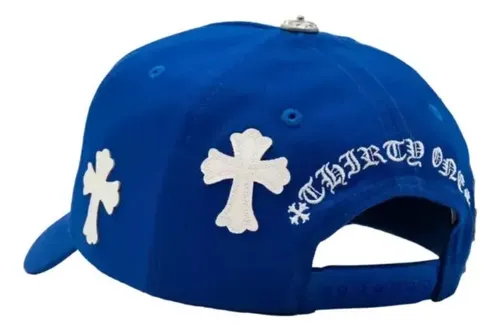Boné De Beisebol Ajustável Zqcap 31 Hats La Blue Chrome Ghhgz