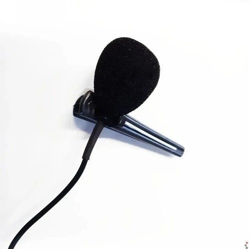 Microfone Lapela New Live P2 Com Nota Fiscal Cor Preto