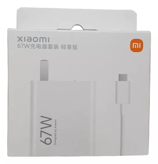 Cargador Original Xiaomi 67w Type-c Para Xiaomi 11 Ultra