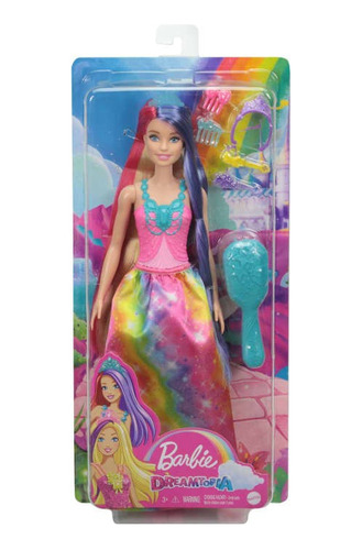 Barbie Dreamtopia Peinados Pelo Largo Accesorios Mattel