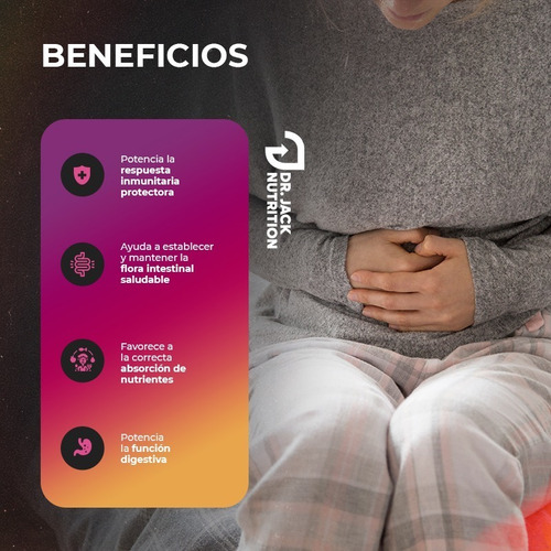 Imagen 3 de 7 de Probiotic Max 50 B - 60 Capsulas | Dr Jack Nutrition