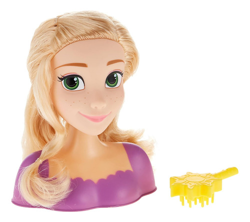 Rapunzel Mini Cabezal De Peinado De Princesas Disney