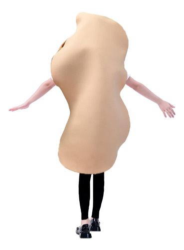 Disfraz De Cacahuete Unisex Para Niños Dsplay De 10 A 12 Año