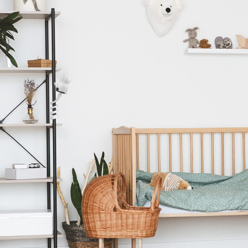 Soporte De Monitor De Bebé Montable Sin Daño En La Pared