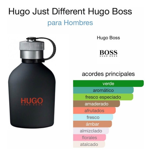 Perfume Hugo Just Different --- Hugo Boss --- Original