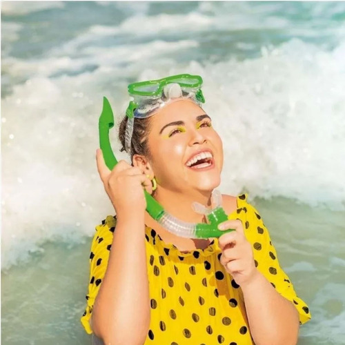 Imagem 5 de 6 de Máscara Mor Oculos De Mergulho Snorkel Natação Piscina Praia