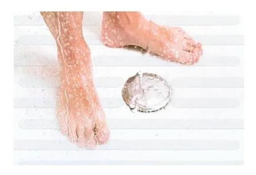 Cinta Antideslizante Para Bañera Ducha Tesa 25mm X 5mt Color Trasparente