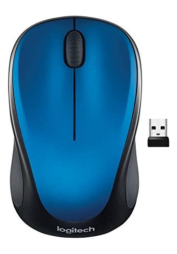 Mouse Inalámbrico Óptico Logitech M317 Color Azul